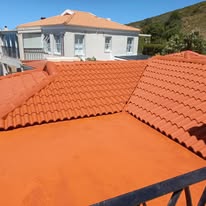 Thatch roof construction