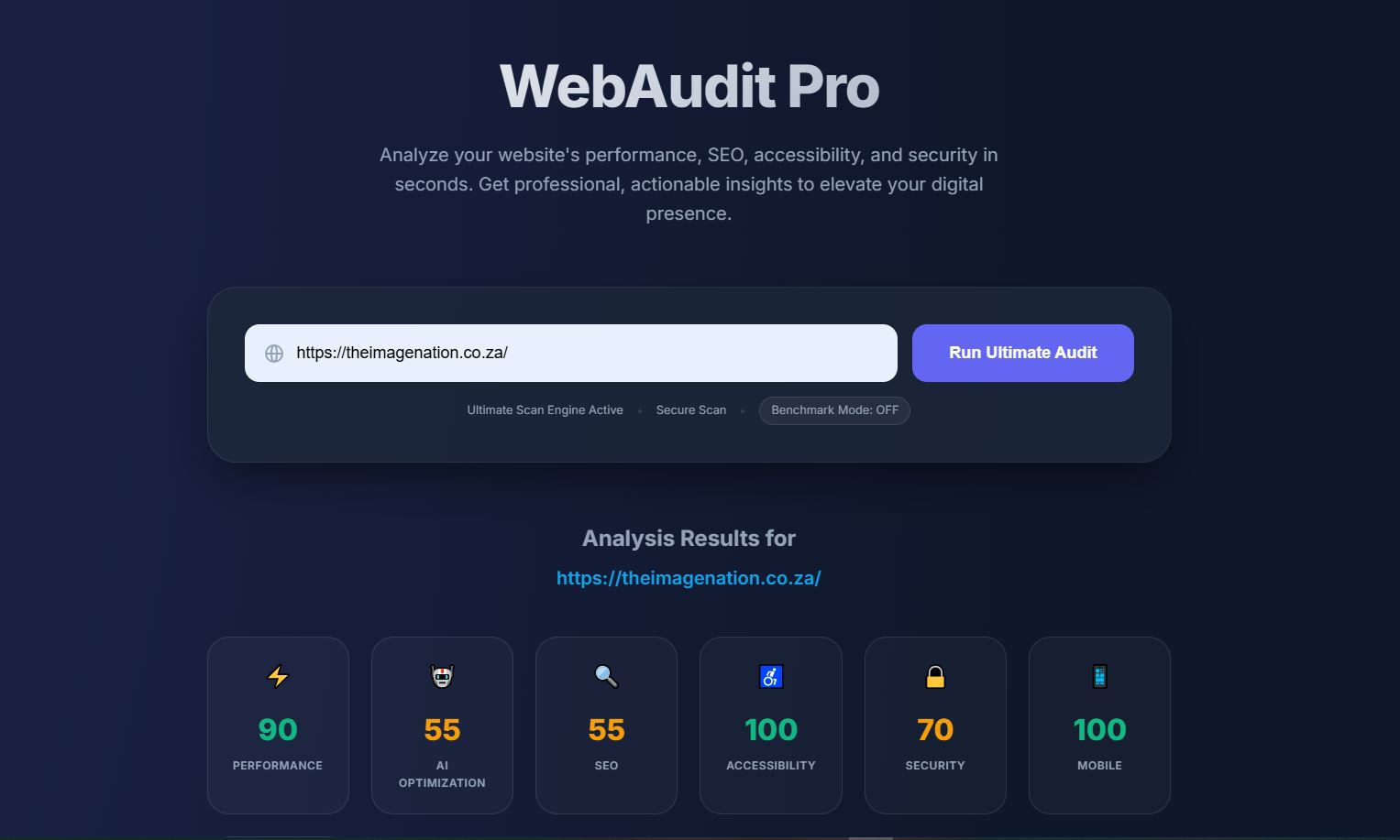 Web Audit Tool